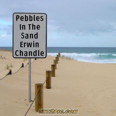 Pebbles In The Sand