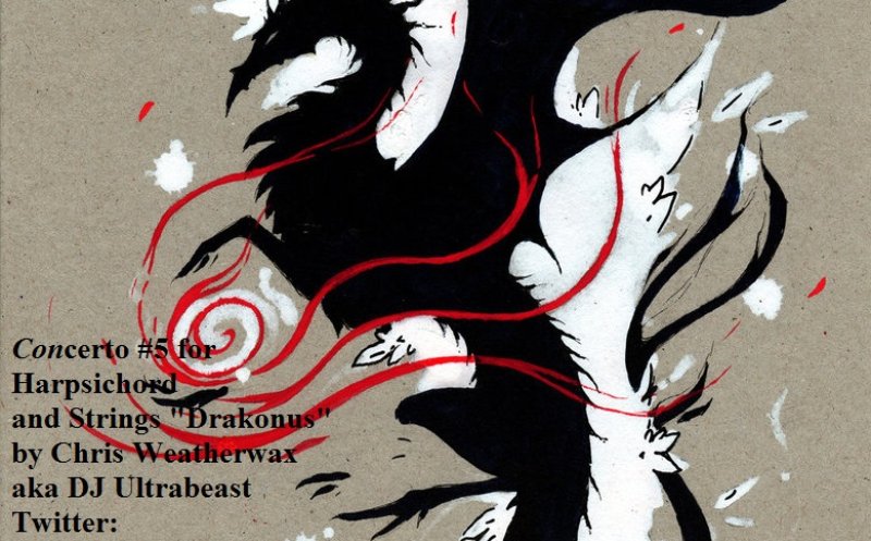 Concerto #5 for harpsichord/strings "Drakonus"
