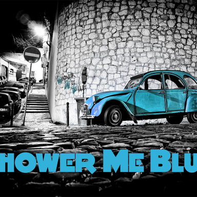 Shower Me Blue