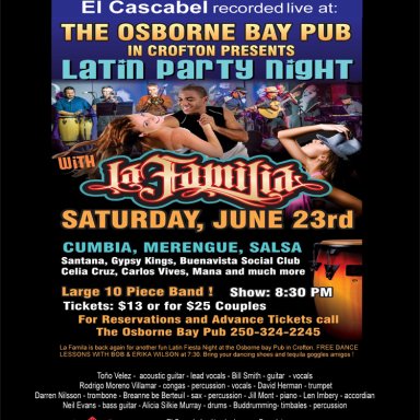 El Cascabel - La Familia Live at Crofton BC June 23 2018