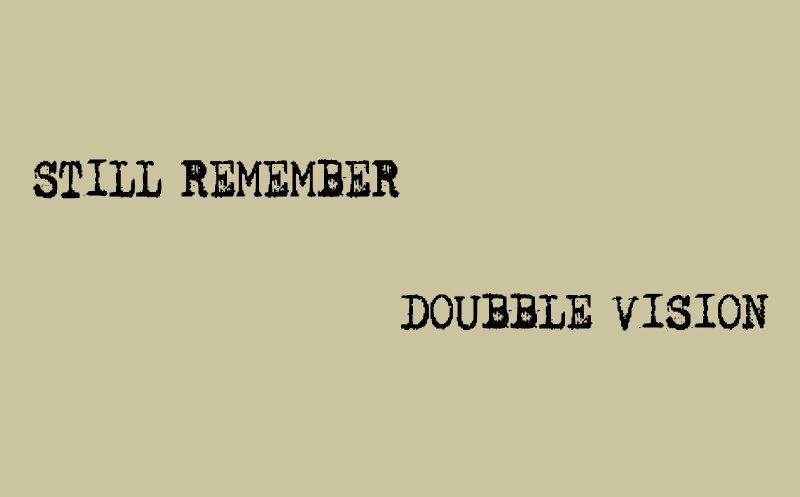Double Vision