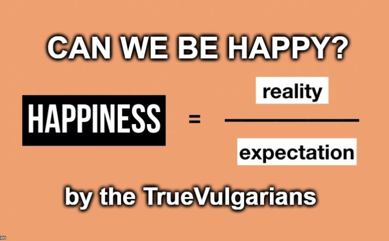 Can We Be Happy? 