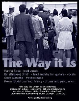 The Way It Is - Bilbozo - Buddrumming - Scott Macleod - Karina Sosa