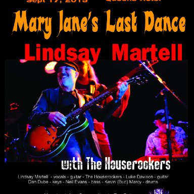 Mary Jane's Last Dance - Lindsay Martell with the Houserockers - live at the Queens