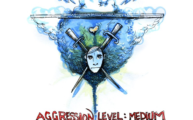 "Aggression Level: Medium"