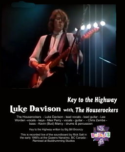 Key to the Highway - Luke Davison with The Houserockers Live!