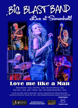 Love me like a Man - Big Blast Band - Live at Simonholt