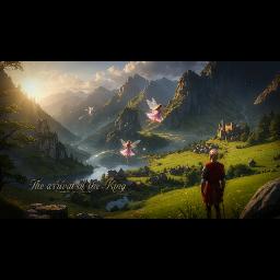 The arrival of the King