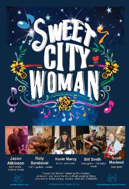 Sweet City Woman - Kevin (Buddrumming) Marcy  - Bill Smith - Jason Atkinson - Roly Sandoval - Scott Macleod 