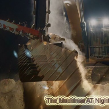 the machines at night