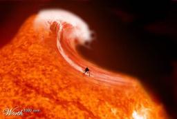 Surfing The Sun