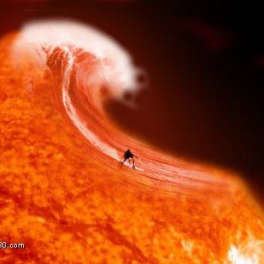 Surfing The Sun