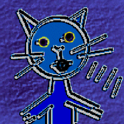 Drone of the Blue Synth Cats