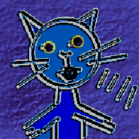 Drone of the Blue Synth Cats