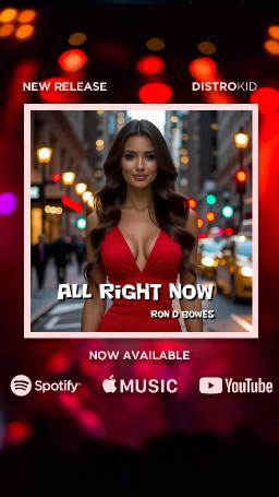 New single "All Right Now"