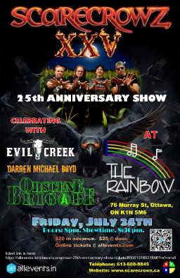 Scarecrowz 25th anniversary Show!
