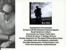 Sale CD BAMIL Sentimientos Encontrados