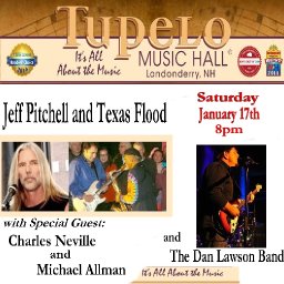 A Evening of Southern Rock With Dan Lawson, Michael Allman and Charles Neville with Jeff Pitchell and Texas Flood
