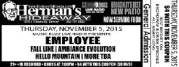 Ambiance Evolution returns to Herman's Hideaway Next Thursday, November 5!