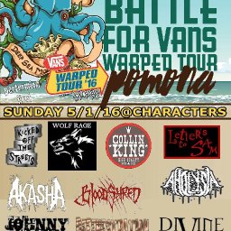 Kicked off the Streets LIVE at Vans Warped TourBattle of the Bands