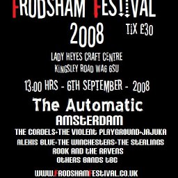 Frodsham Festival [The Automatic/Amsterdam/Winchesters] - Doors 1pm