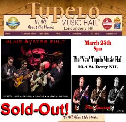 Sold Out show with Blue Oyster Cult and The Dan Lawson Band