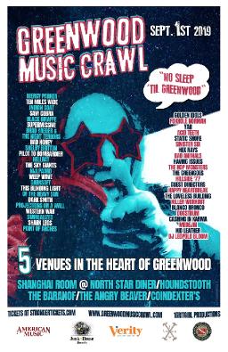 GREENWOOD MUSIC CRAWL 2019 