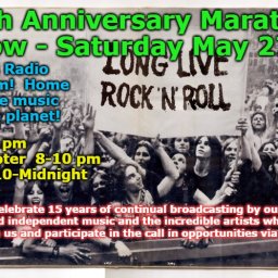Mixstream Radio 15th Anniversary Show this Saturday Night Starting at 7 pm edst