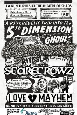 The Consequents, Scarecrowz, Love + Mayhem - Orleans, ON