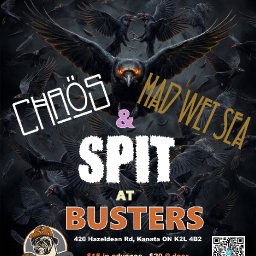 Scarecrowz, Spit, Mad Wet Sea, Chaos - Kanata, ON