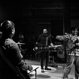 On Stage at Yost - Black & White.jpg