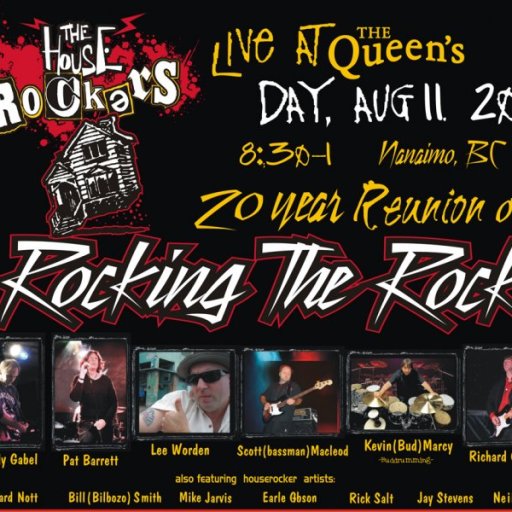 Houserockers picl poster aug face 11d 2011