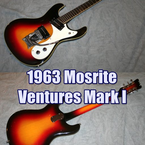 1963 Mosrite Bound Body Sidejack Ventures Mark I