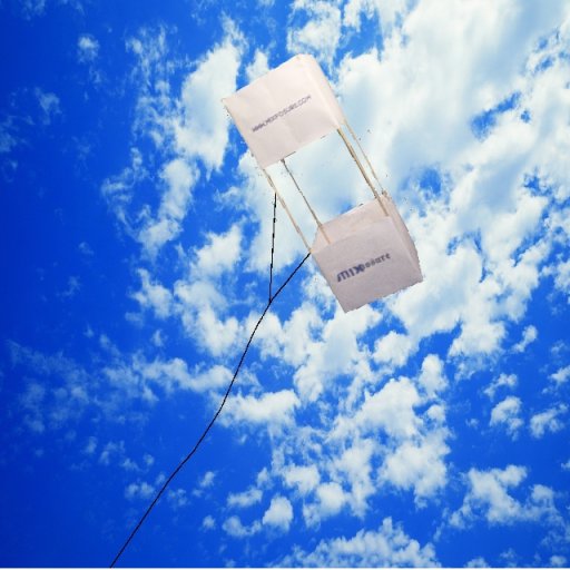 Boxkite in the sky
