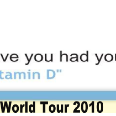 "Vitamin D" Bumper Sticker