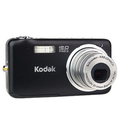 Kodak EasyShare V1233 12MP 3x Optical/5x Digital Zoom HD Camera (Black)