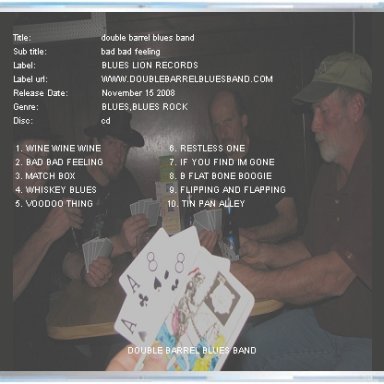 double barrel blues band cd