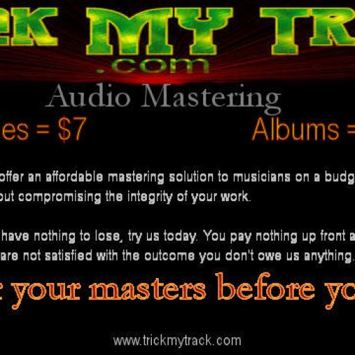 Trick My Track Audio Mastering